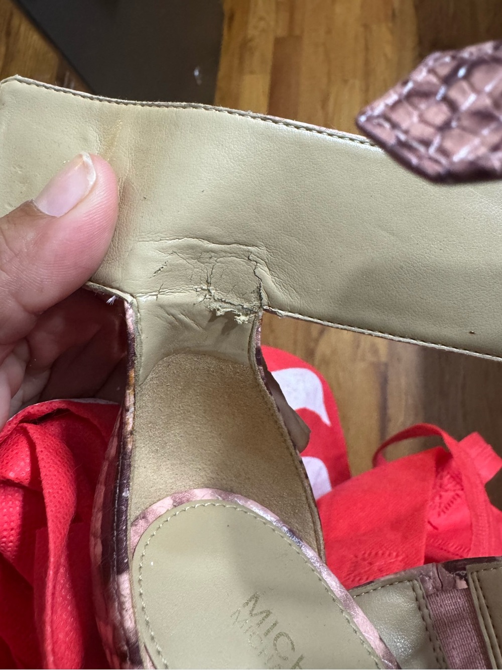 Michael Kors Amos Ankle Strap Sandal - Picture 8 of 8
